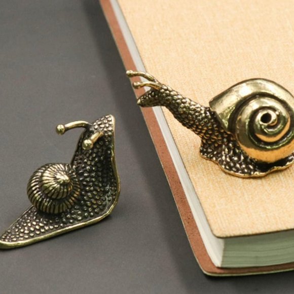 Two Anthro Snails Figurines Home Decor - Picture 8 of 8